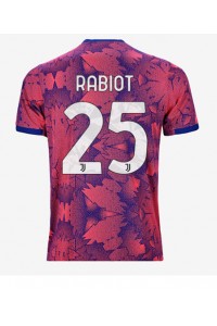 Juventus Adrien Rabiot #25 Voetbaltruitje 3e tenue 2022-23 Korte Mouw